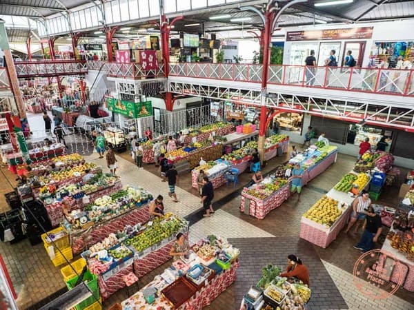 Polinesia Tahiti Mercado de Papeete viajar a tahití